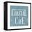 Coastal Cafe Square-Elizabeth Medley-Framed Stretched Canvas