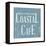 Coastal Cafe Square-Elizabeth Medley-Framed Stretched Canvas