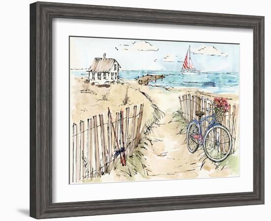 Coastal Catch V-Anne Tavoletti-Framed Art Print