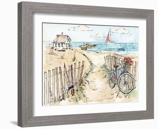 Coastal Catch V-Anne Tavoletti-Framed Art Print