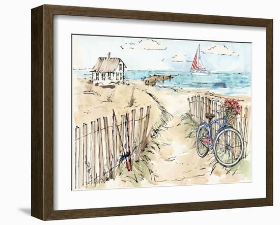 Coastal Catch V-Anne Tavoletti-Framed Art Print