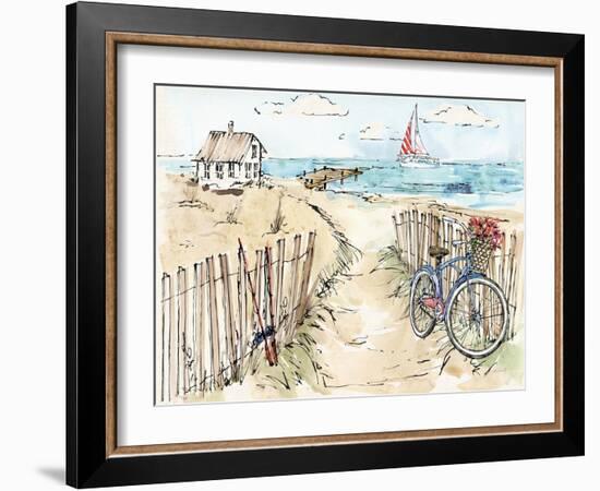 Coastal Catch V-Anne Tavoletti-Framed Art Print