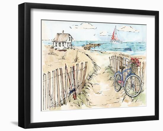 Coastal Catch V-Anne Tavoletti-Framed Art Print