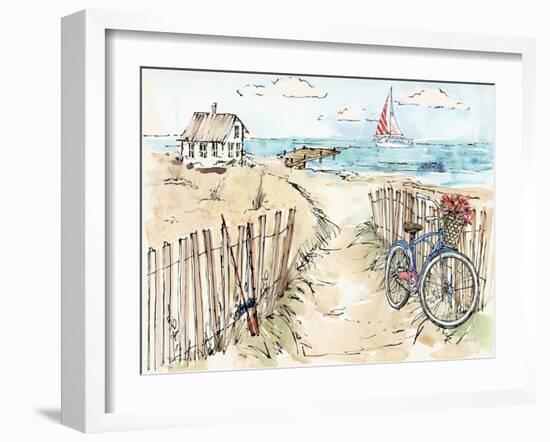 Coastal Catch V-Anne Tavoletti-Framed Art Print