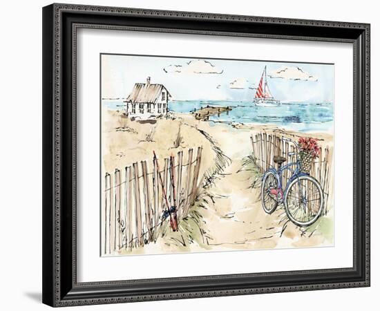 Coastal Catch V-Anne Tavoletti-Framed Art Print