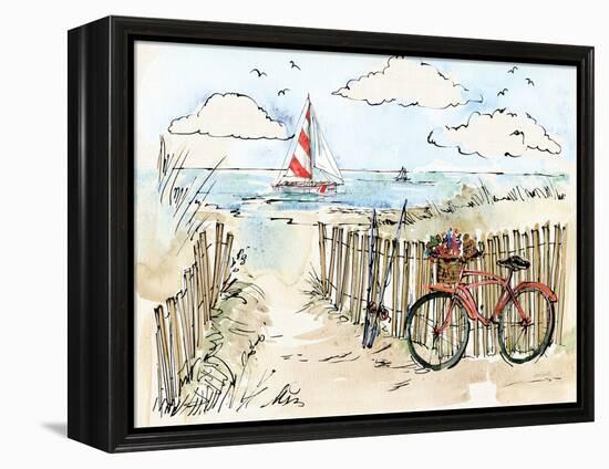 Coastal Catch VI-Anne Tavoletti-Framed Stretched Canvas