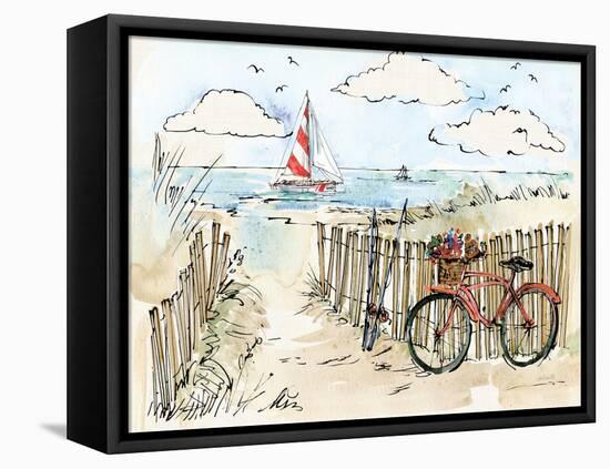 Coastal Catch VI-Anne Tavoletti-Framed Stretched Canvas