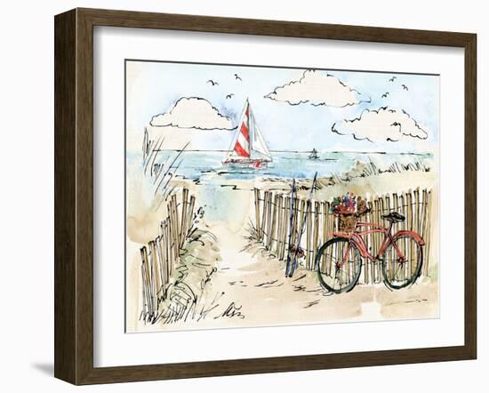 Coastal Catch VI-Anne Tavoletti-Framed Art Print