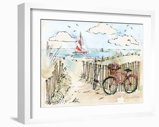 Coastal Catch VI-Anne Tavoletti-Framed Art Print