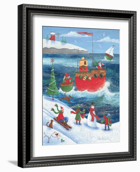 Coastal Christmas-Peter Adderley-Framed Art Print