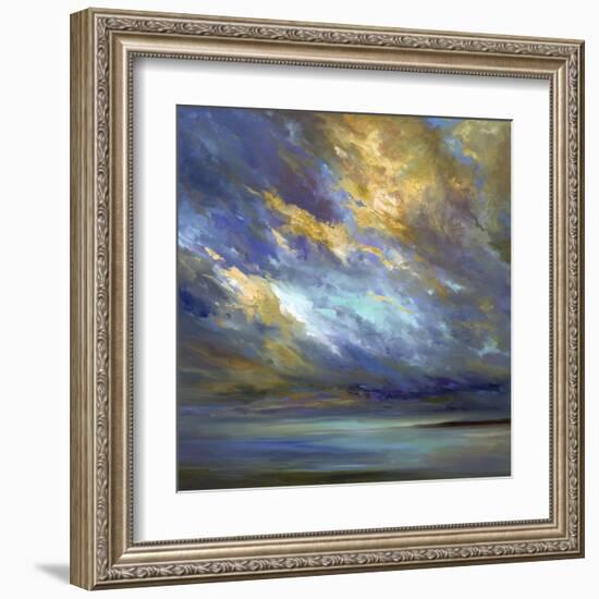 Coastal Clouds #30-Sheila Finch-Framed Art Print