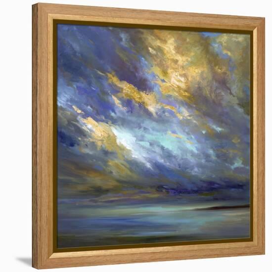Coastal Clouds #30-Sheila Finch-Framed Stretched Canvas