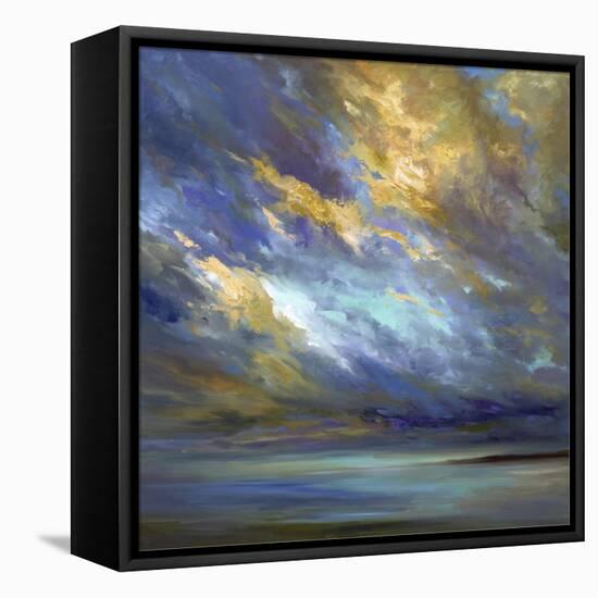 Coastal Clouds #30-Sheila Finch-Framed Stretched Canvas