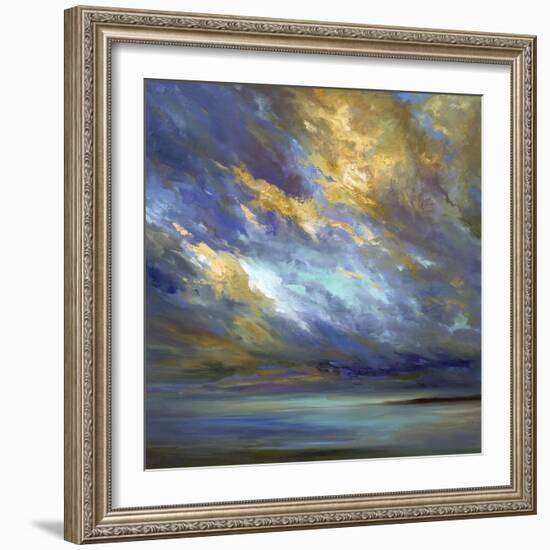 Coastal Clouds #30-Sheila Finch-Framed Art Print