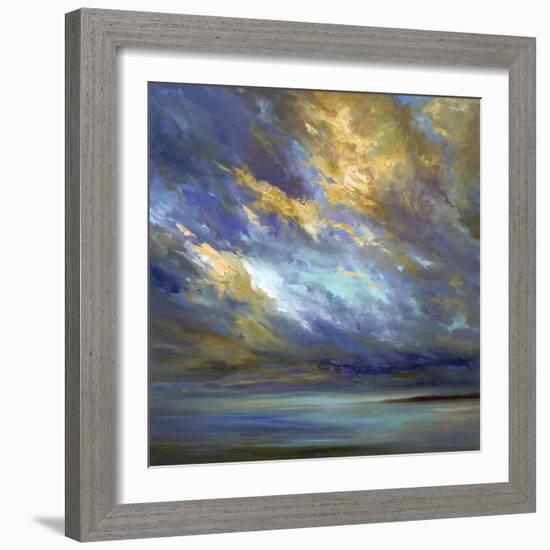 Coastal Clouds #30-Sheila Finch-Framed Art Print