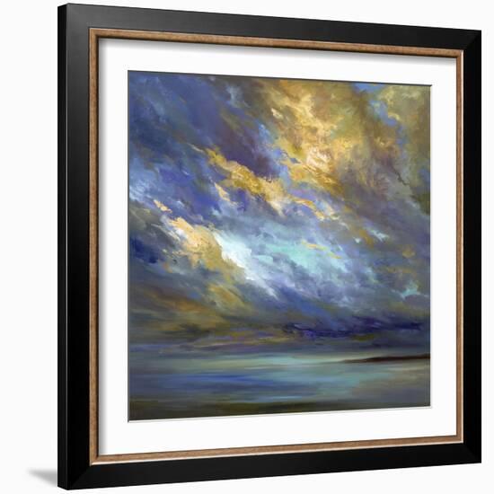 Coastal Clouds #30-Sheila Finch-Framed Art Print