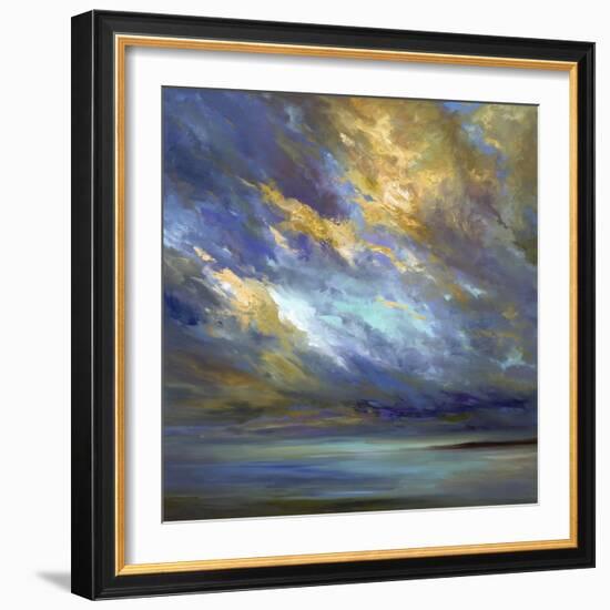 Coastal Clouds #30-Sheila Finch-Framed Art Print