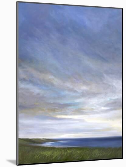 Coastal Clouds Diptych I-Sheila Finch-Mounted Art Print