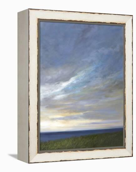 Coastal Clouds Diptych II-Sheila Finch-Framed Stretched Canvas