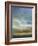 Coastal Clouds Triptych I-Sheila Finch-Framed Art Print