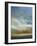 Coastal Clouds Triptych I-Sheila Finch-Framed Art Print