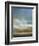 Coastal Clouds Triptych I-Sheila Finch-Framed Art Print