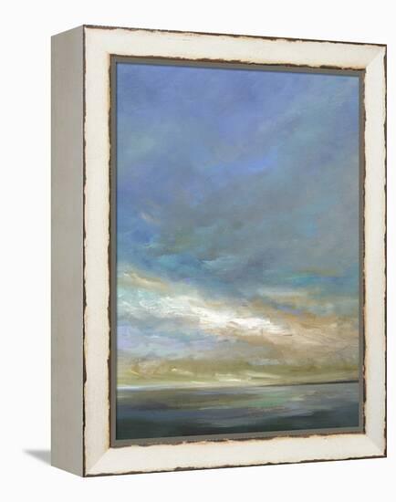 Coastal Clouds Triptych III-Sheila Finch-Framed Stretched Canvas