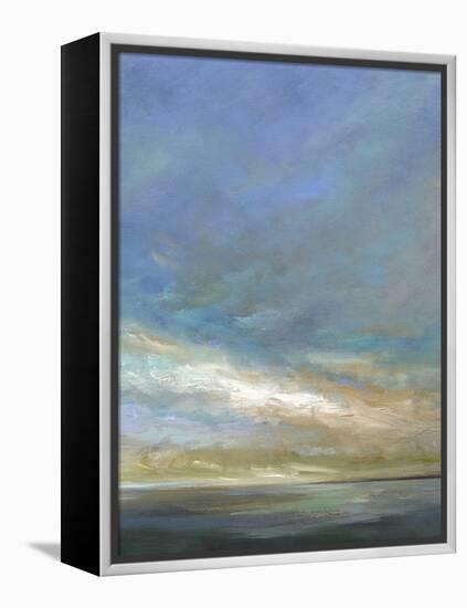 Coastal Clouds Triptych III-Sheila Finch-Framed Stretched Canvas