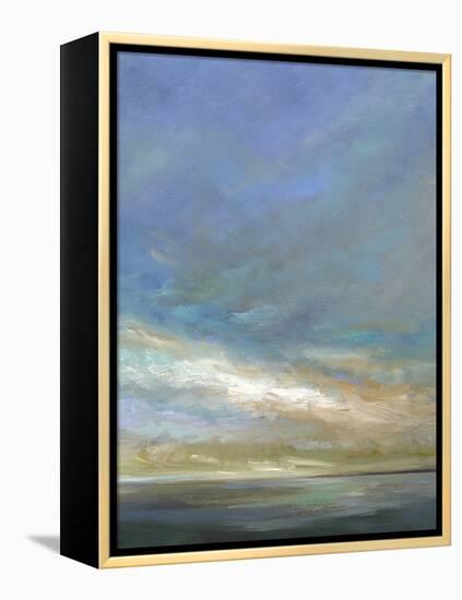 Coastal Clouds Triptych III-Sheila Finch-Framed Stretched Canvas