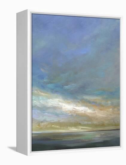 Coastal Clouds Triptych III-Sheila Finch-Framed Stretched Canvas