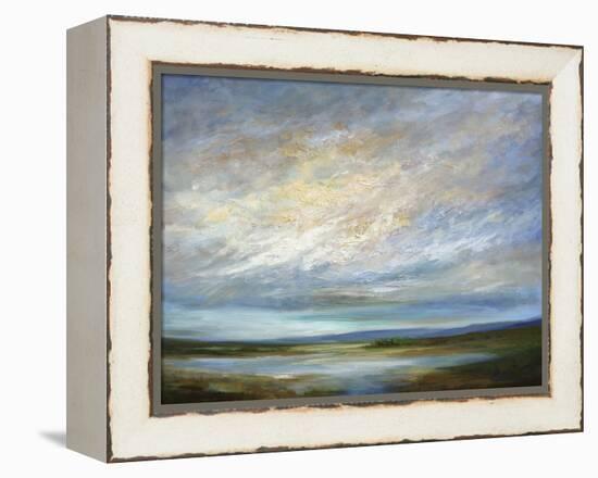 Coastal Clouds VI-Sheila Finch-Framed Stretched Canvas