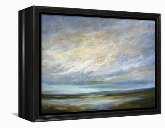 Coastal Clouds VI-Sheila Finch-Framed Stretched Canvas