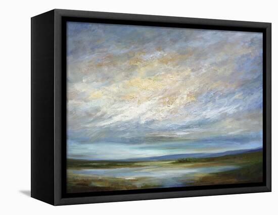 Coastal Clouds VI-Sheila Finch-Framed Stretched Canvas