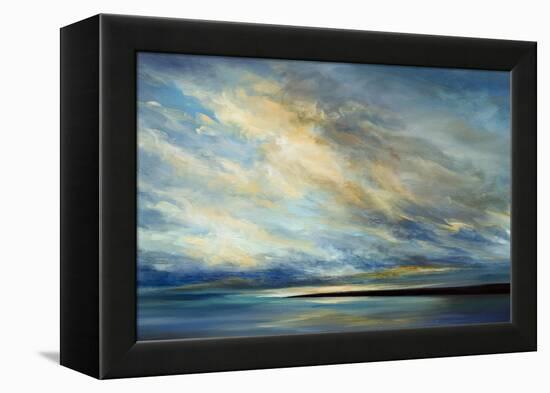Coastal Clouds XVIII-Sheila Finch-Framed Stretched Canvas