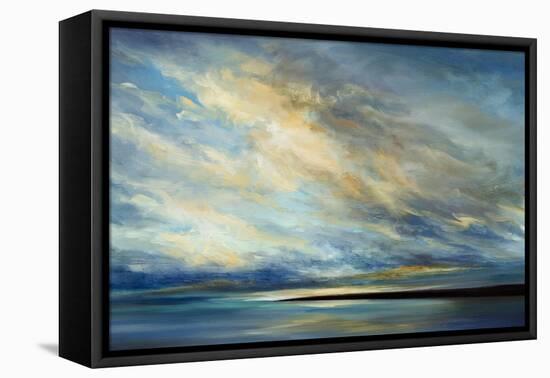 Coastal Clouds XVIII-Sheila Finch-Framed Stretched Canvas