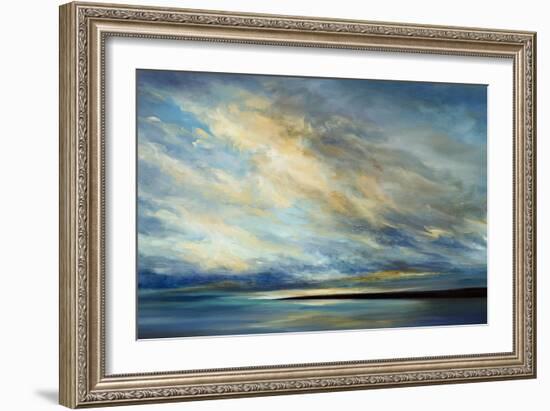 Coastal Clouds XVIII-Sheila Finch-Framed Art Print