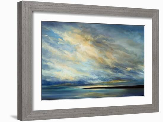 Coastal Clouds XVIII-Sheila Finch-Framed Art Print