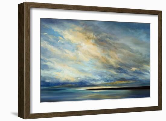 Coastal Clouds XVIII-Sheila Finch-Framed Art Print