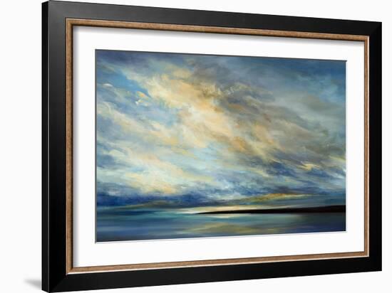 Coastal Clouds XVIII-Sheila Finch-Framed Art Print