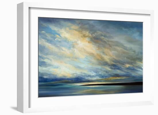 Coastal Clouds XVIII-Sheila Finch-Framed Art Print