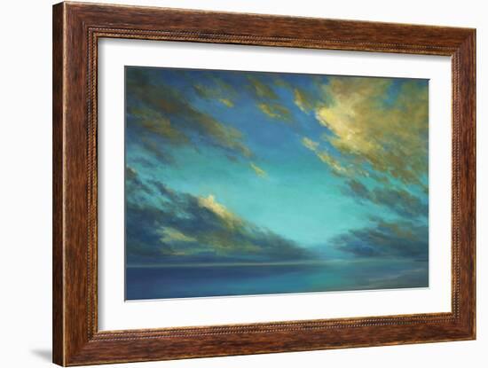 Coastal Cloudscape-Sheila Finch-Framed Art Print