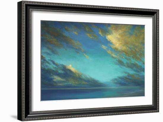 Coastal Cloudscape-Sheila Finch-Framed Art Print