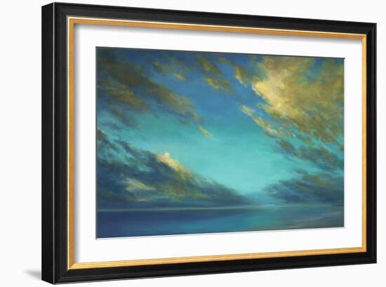 Coastal Cloudscape-Sheila Finch-Framed Art Print