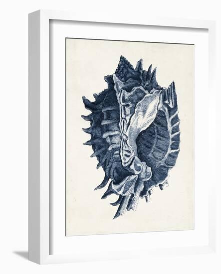 Coastal Collection in Indigo I-Vision Studio-Framed Art Print