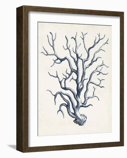 Coastal Collection in Indigo IV-Vision Studio-Framed Art Print