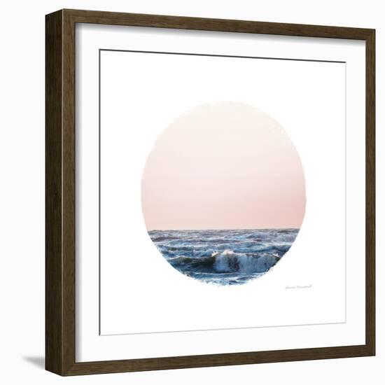 Coastal Colors II-Laura Marshall-Framed Art Print