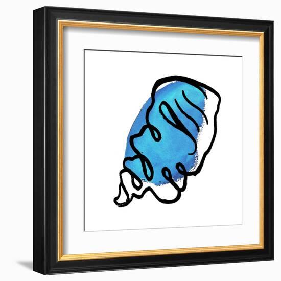 Coastal Contours III-Elizabeth Medley-Framed Art Print