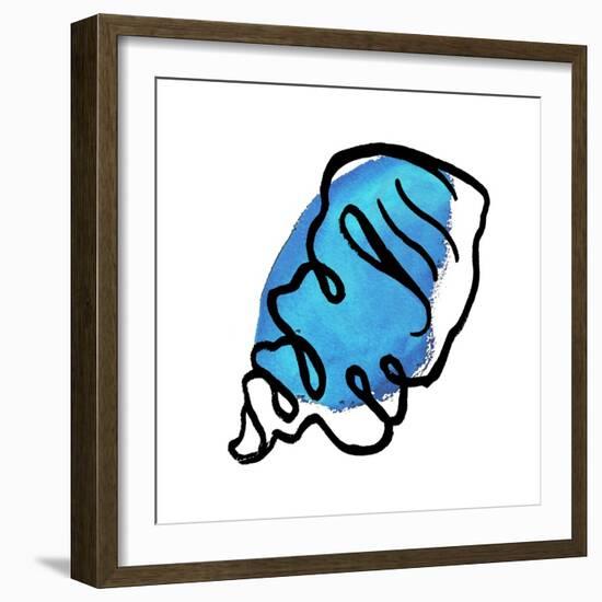 Coastal Contours III-Elizabeth Medley-Framed Art Print