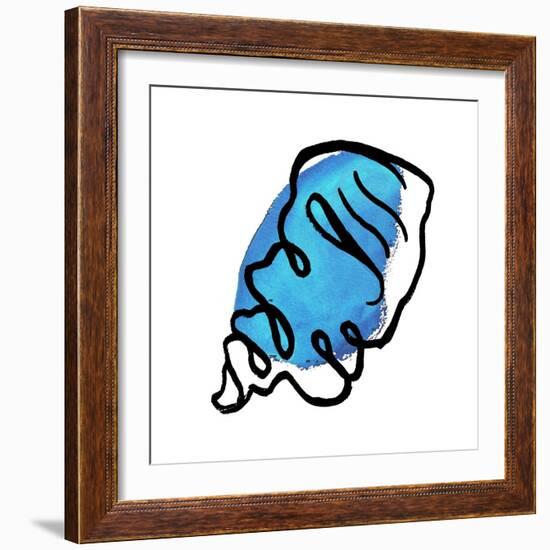 Coastal Contours III-Elizabeth Medley-Framed Art Print