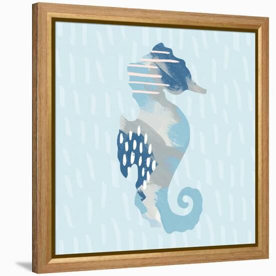 Coastal Cool I-Moira Hershey-Framed Stretched Canvas